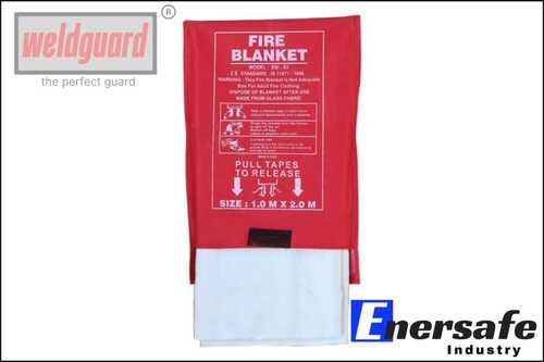 Enersafe make Fiberglass Fire Blanket