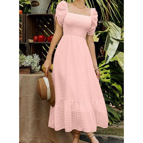 Western Long Dress - Feature: Washable