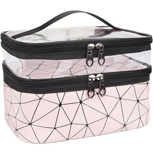 cosmetic pouch (makeup pouch black)