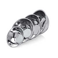 Wipl -bl 215 14cm- 40cm Deep Footed Bowl - Color: Silver