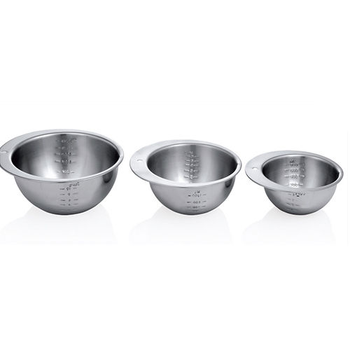 Wipl-Bl 208 Measuring Bowl - Color: Silver