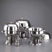 Wipl-hw 112227 Round Chafing Dish - Color: Silver