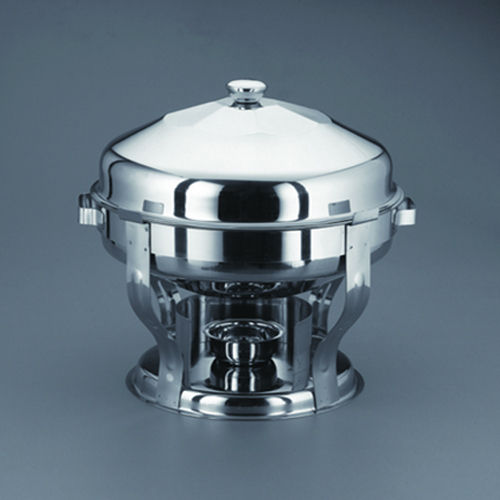 Wipl-Hw 112337 5Ltr Diamond Chfaing Dish - Color: Silver