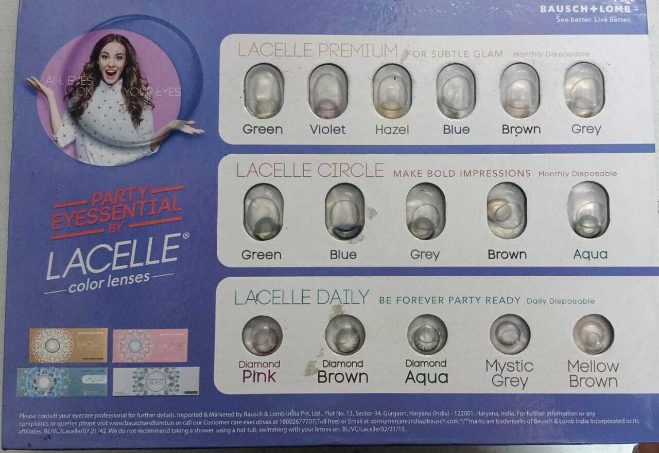 Lacelle One day colour lenses