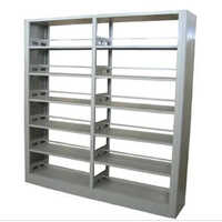 Stainless Steel Office And Library Racks - Color: Silver