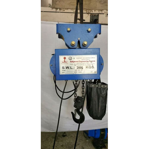 Electric Chain Hoist 2 Ton Capacity