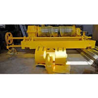 Double Girder Hoist Crab 15 Tons - Color: Yellow