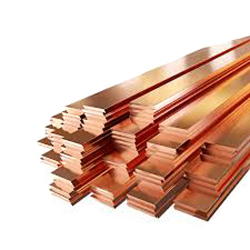 Copper Flat Plain Bar