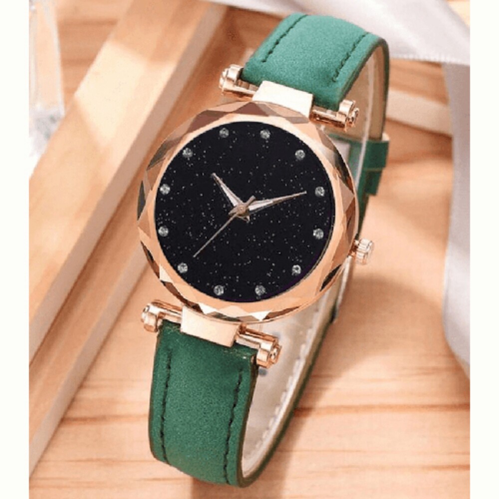 Ladies Watch Fancy - Color: Green
