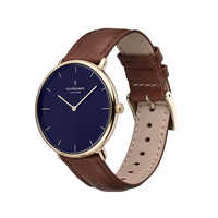Mens Wrist Watch - Color: Brown