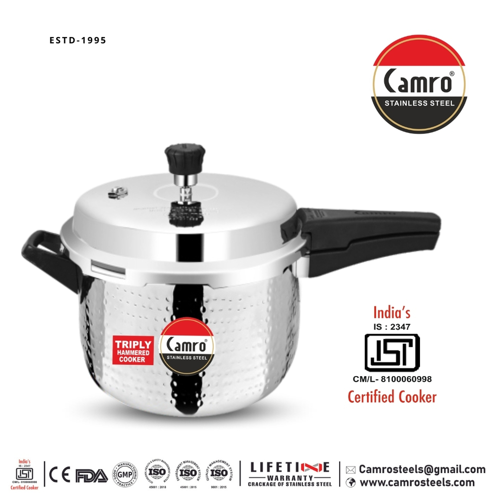 Triply outer lid Pressure Cooker 1.5 ltr