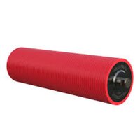 Hdpe Roller - 50-150mm Diameter, 100-300mm Length, Red Color | Shore D 60-75 Hardness, Smooth Surface Finish For Material Handling Systems