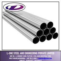 Stainless Steel Round Pipe (Mirror,Met and Without Polish)