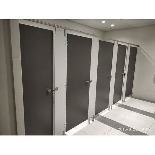 T-Line Toilet Partition - SS Crown - Leg Type