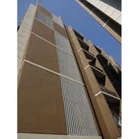 Metal Cladding - 50 X 50 Baffle Type