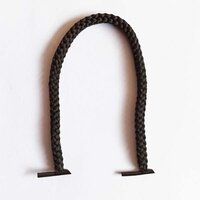 Paper Bag Handle - Polyester Rope, 10 Inch Length And 5 Millimeter Thickness | Shiny, Soft, Stretchable, Round Shape, Multicolor