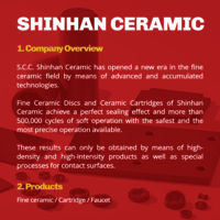 Fine ceramics & Advanced cartridges & Faucets