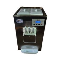 Commercial Softy Ice Cream & Frozen yogurt ice cream Machine 3 Flavor Countertop Model