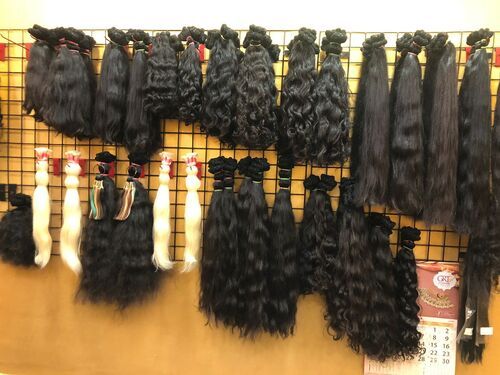 WEFT  HAIR EXTENSIONS ALL COLOURS HUMAN HAIR INDIA