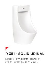 R 351 - solid urinal