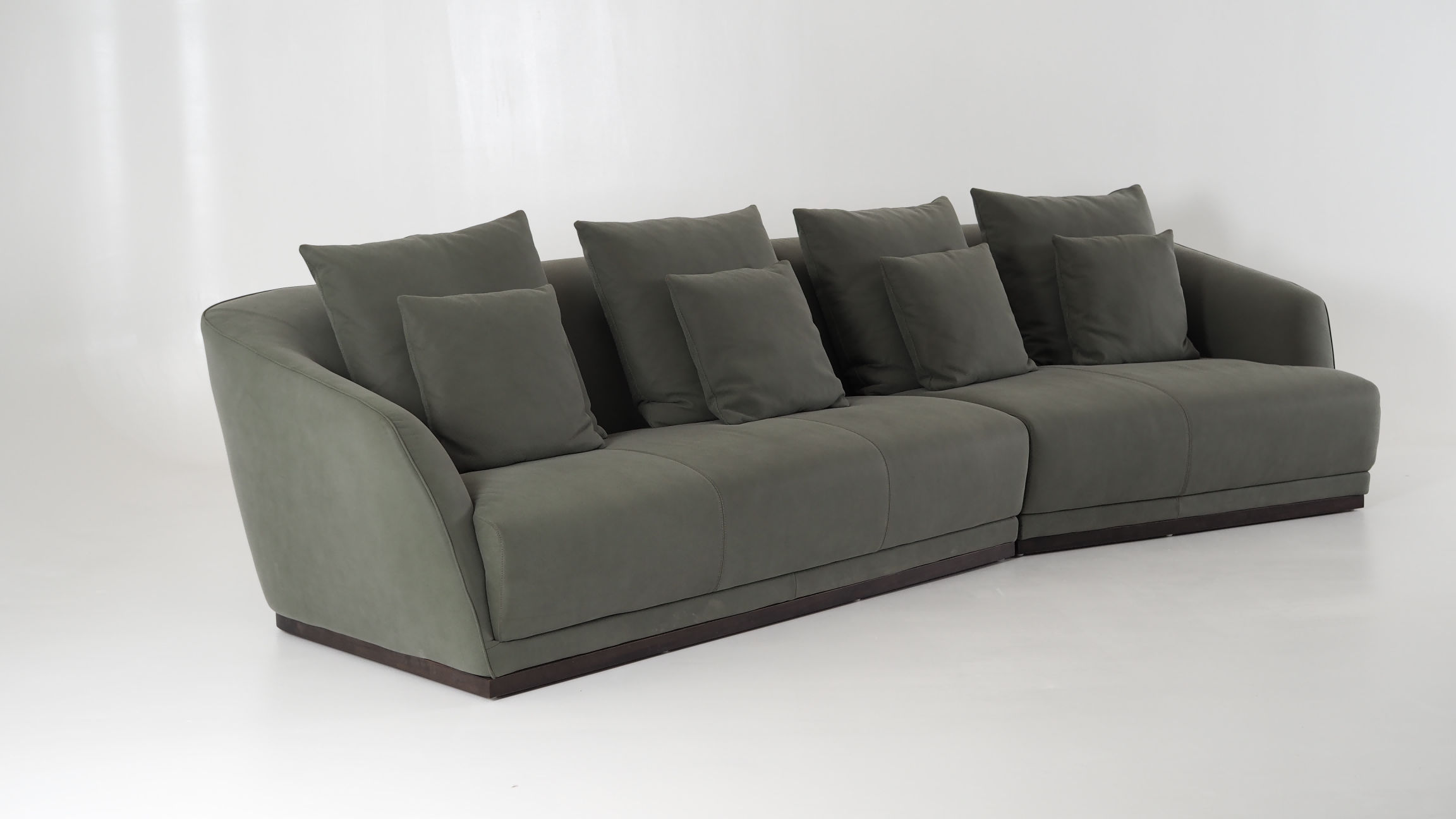 Italian villa model house sofa set living room Italian light luxury sofa