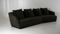 Italian villa model house sofa set living room Italian light luxury sofa