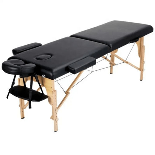 Massage Table Portable Massage Bed Therapy Table Adjustable 2 Fold Salon Bed Salon Bed