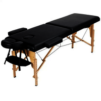 Massage Table Portable Massage Bed Therapy Table Adjustable 2 Fold Salon Bed Salon Bed