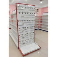 6 Feet Mobile Accessories Display Rack - Capacity: 50 Kg/day