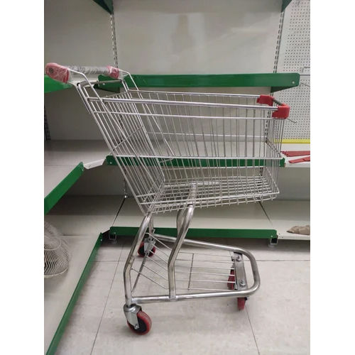 Ss Shopping Trolley - Color: Silver