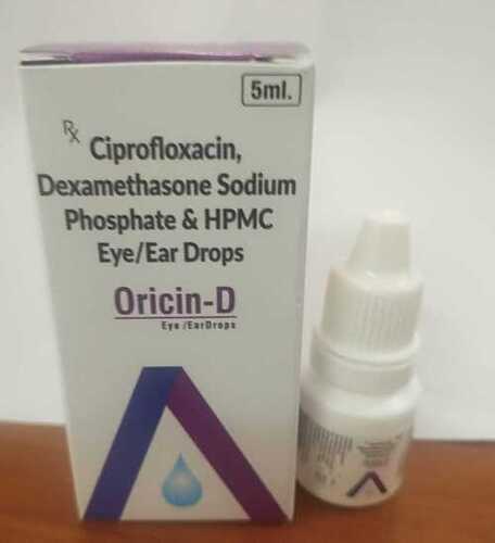 Ciprofloxacin Hydrochloride +Dexamethasonse  EYE DROPS