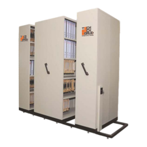 Push Pull Mobile Compactor - Mild Steel, Industrial Application for Space-Saving Waste Management Solutions