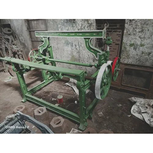 Overpick Loom 40 With Sley Plain Power Loom - Color: Green