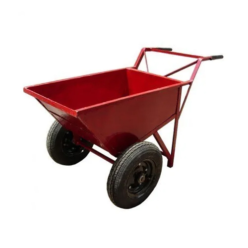 Double Wheel Barrow For Construction