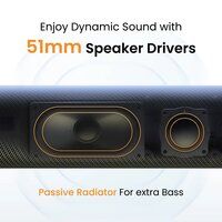 Ambrane 16W Boosted Bass, Multi Connectivity Support Bluetooth Speaker with 5hrs Playtime