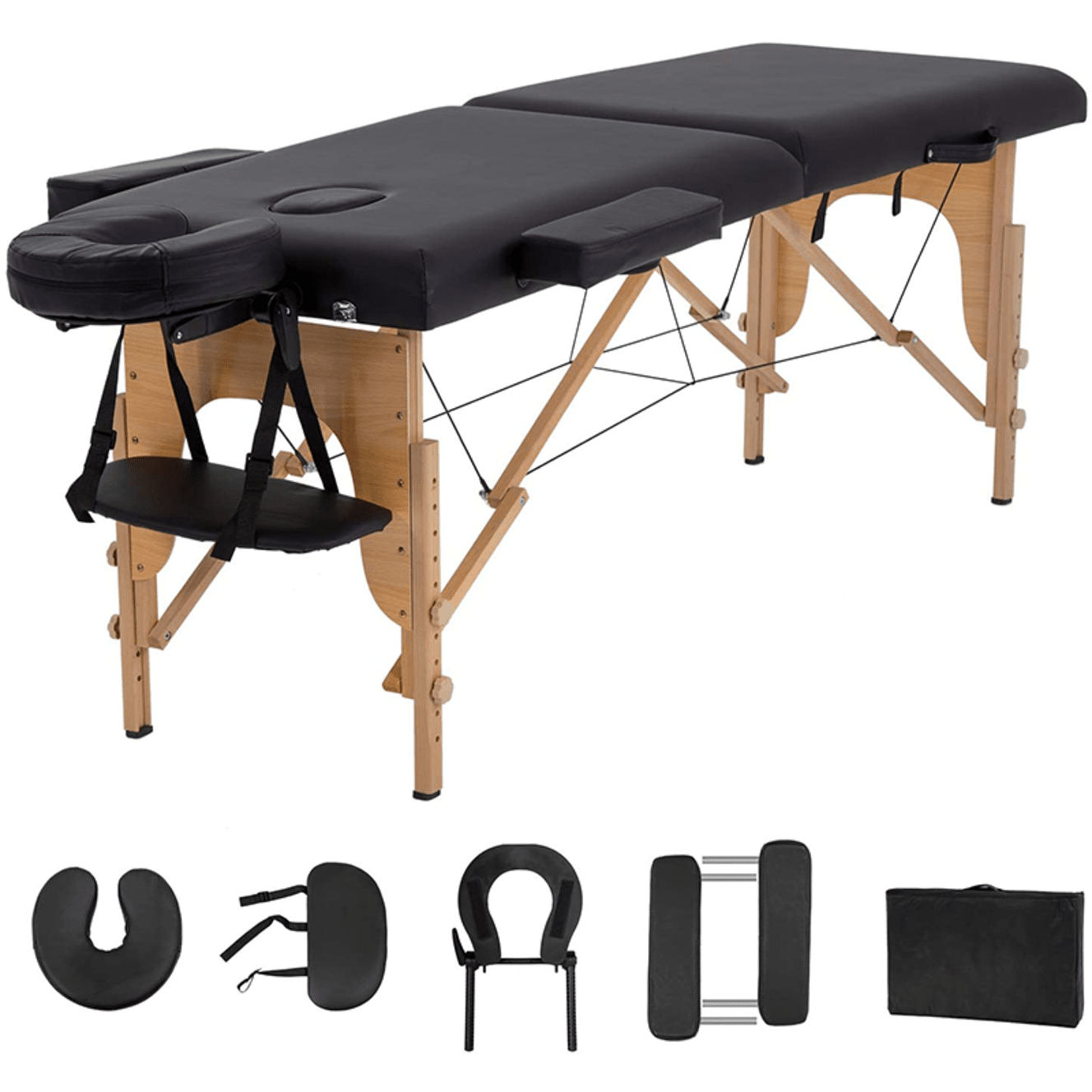 Wooden Massage Bed, For Spa, 15 kg