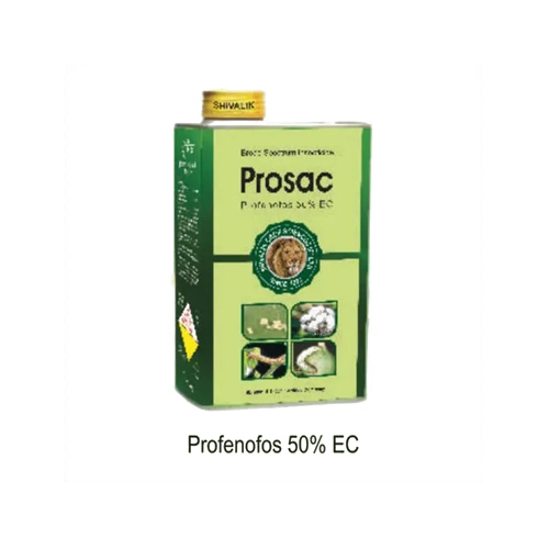 Profenofos 50% EC Insecticide - 1 Liter Liquid, 98% to 100% Purity | Fast-Acting Formula for Cotton, Rice, and Vegetables, 200-400ml Dosage per Acre