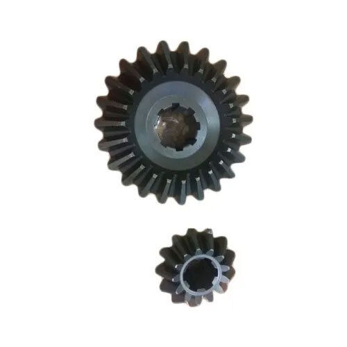 Shaktiman Rotavator Bevel Gear Set - Color: Silver