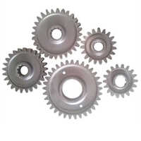 Rotavator Fieldking Side Speed Gear - Color: Silver