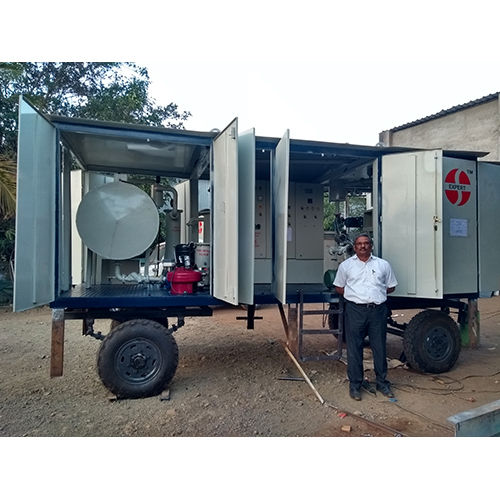 12Kl Mobile Transformer Oil Filtration Plant - Color: Silver