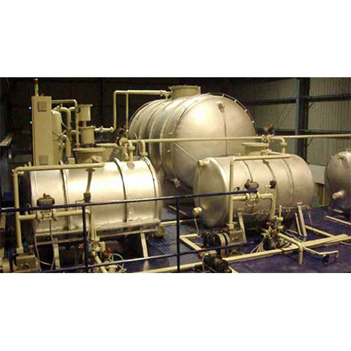 Storage Tanks And Filtration Plant For Oil Filling System - Color: White