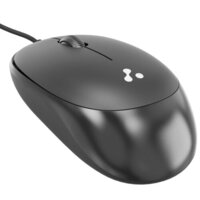 Ambrane Wired Usb Mouse, Plug & Play, Clickable Scroll Wheel, Ergonomic Mouse (sliq 2 Wired)