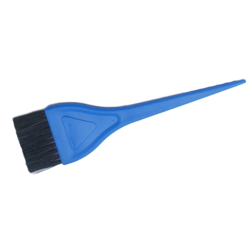 Blue Plastic Hair Dye Brush