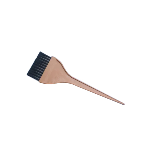 Wooden Textured Hair Dye Brush