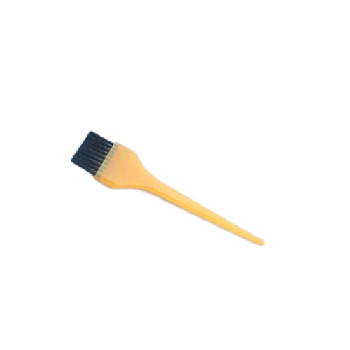 Yellow Slim Plastic Hair Dye Brush