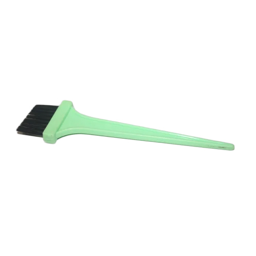 Green Plastic Hair Dye Brush