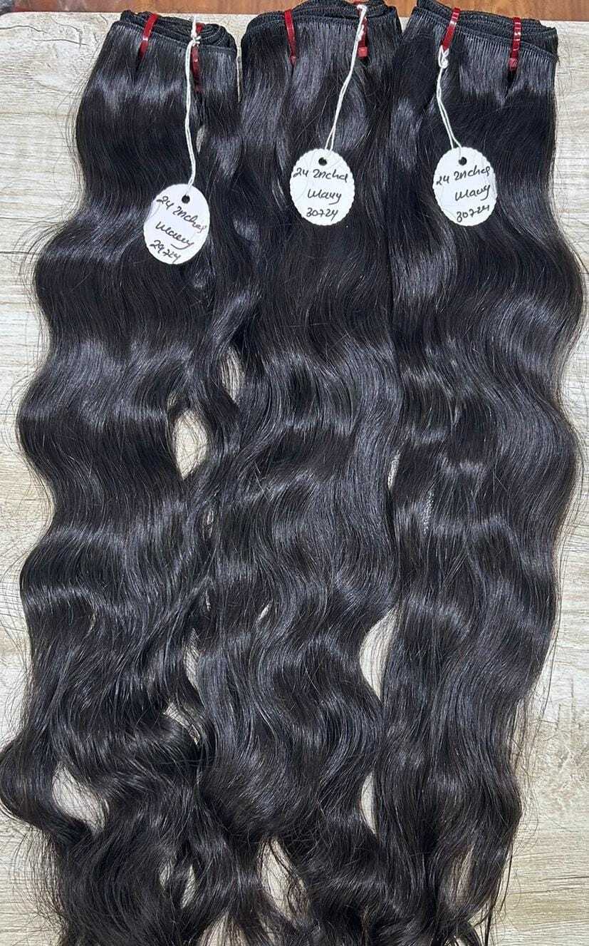 RAW WAVY HAIR EXTENSIONS