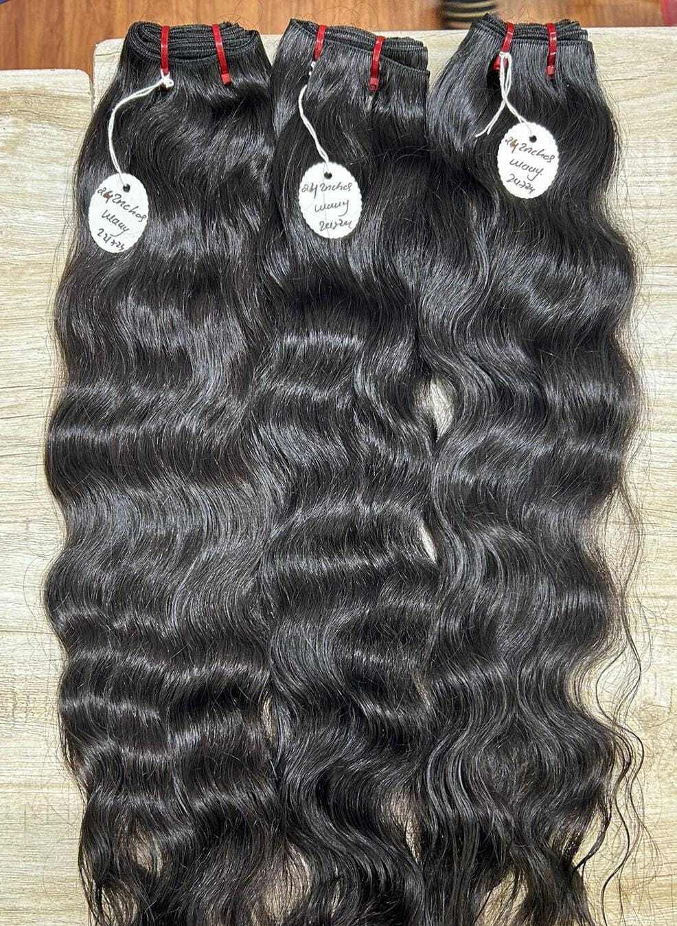 RAW WAVY HAIR EXTENSIONS