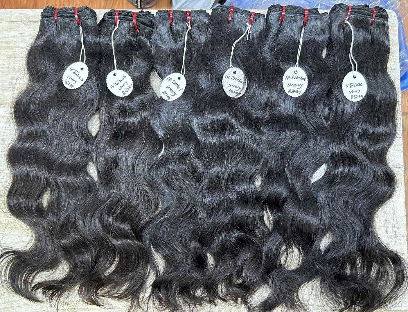 RAW WAVY HAIR EXTENSIONS