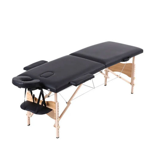 portable tattoo bed with adjustable headrest wooden massage table with carry case